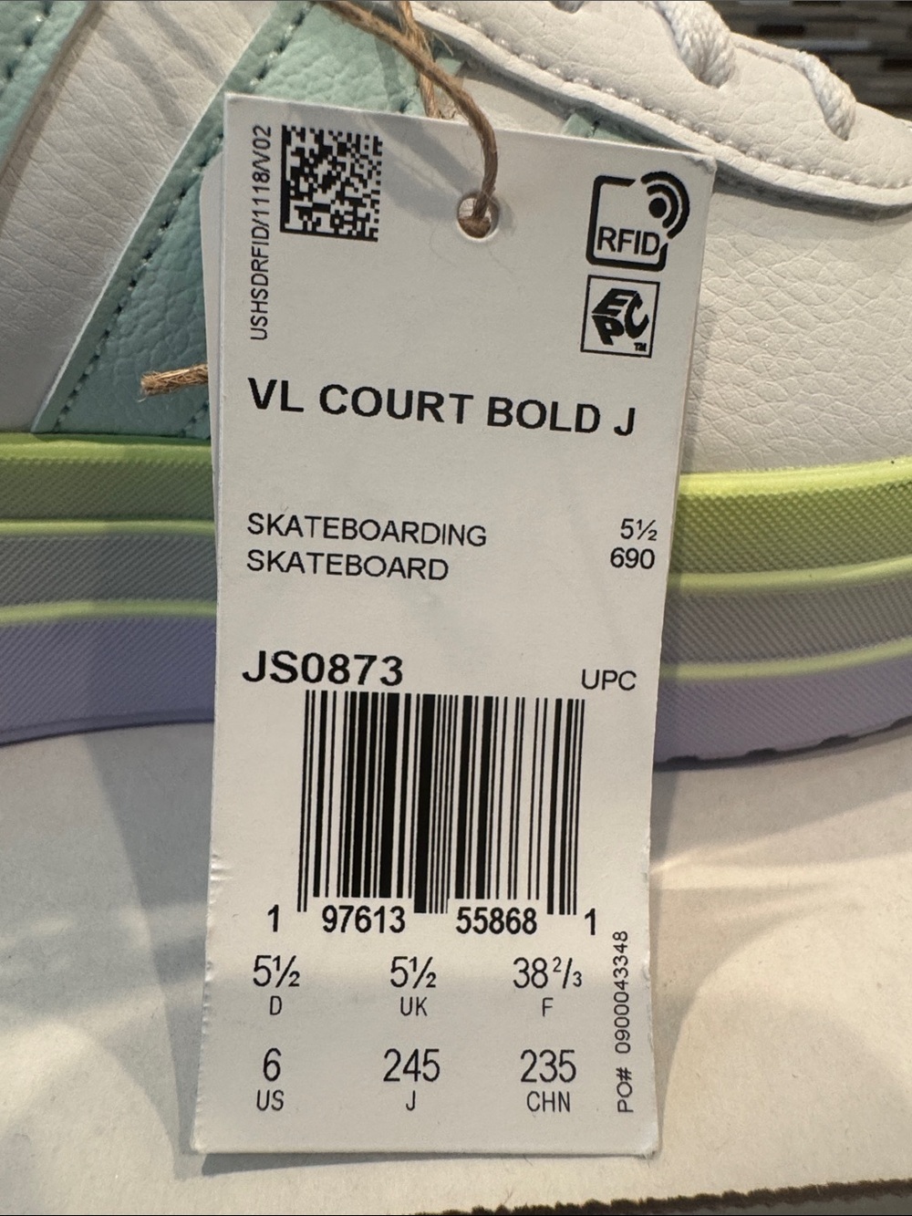 Adidas VL Court Bold Sneaker - Picture 6 of 9